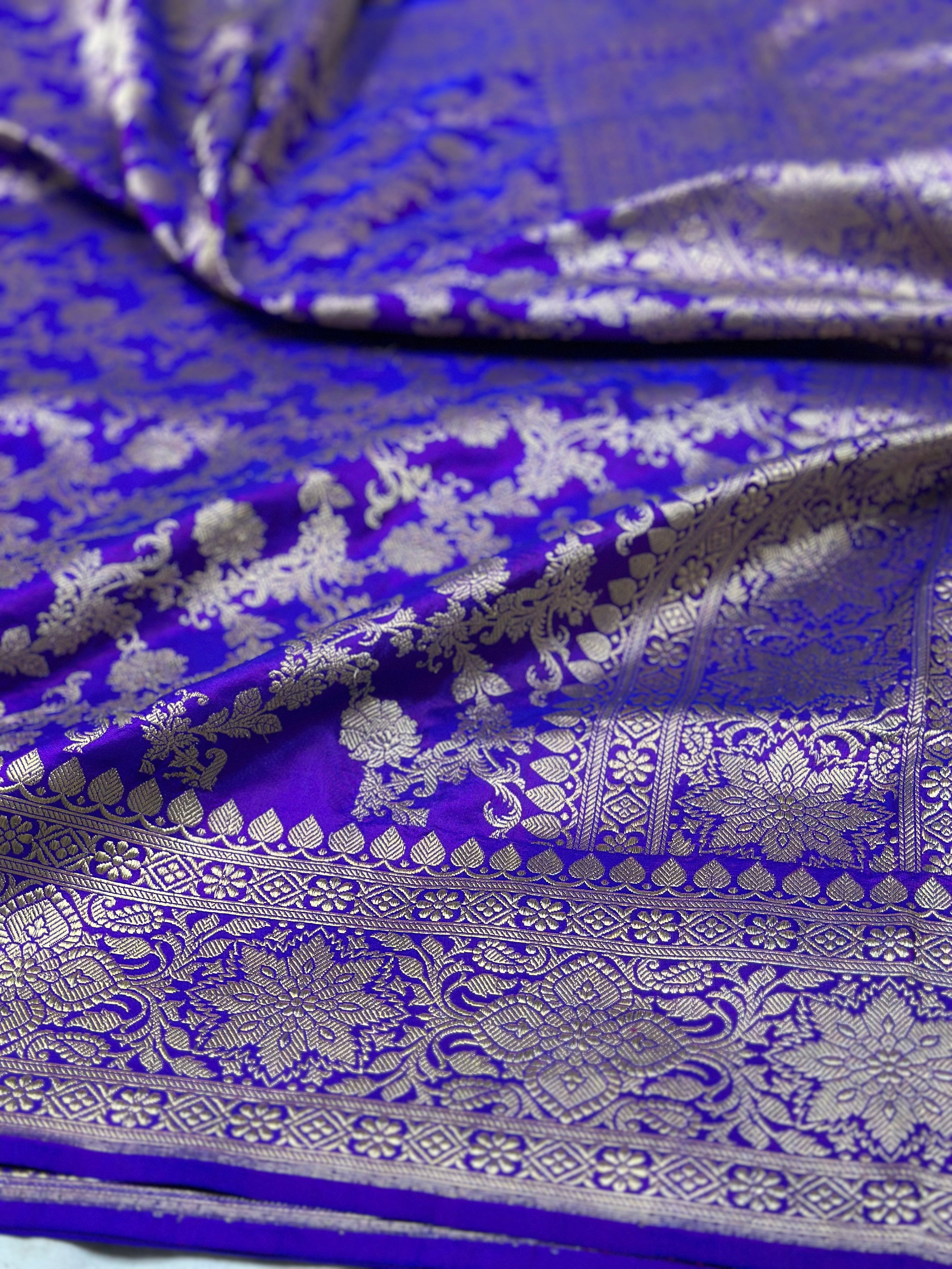 Handwoven Pure Banarasi Silk Saree