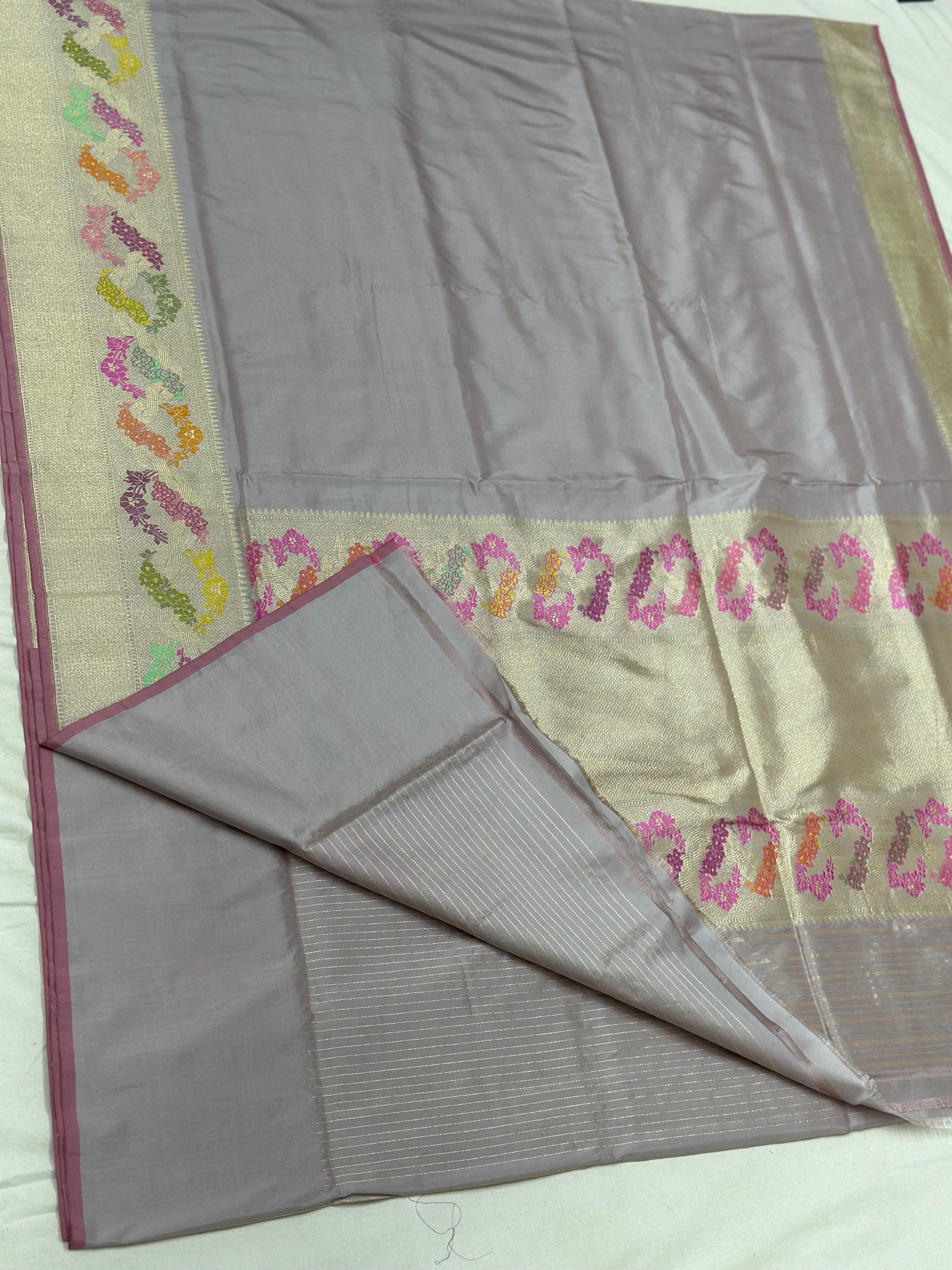 Handwoven Pure Banarasi Silk Saree