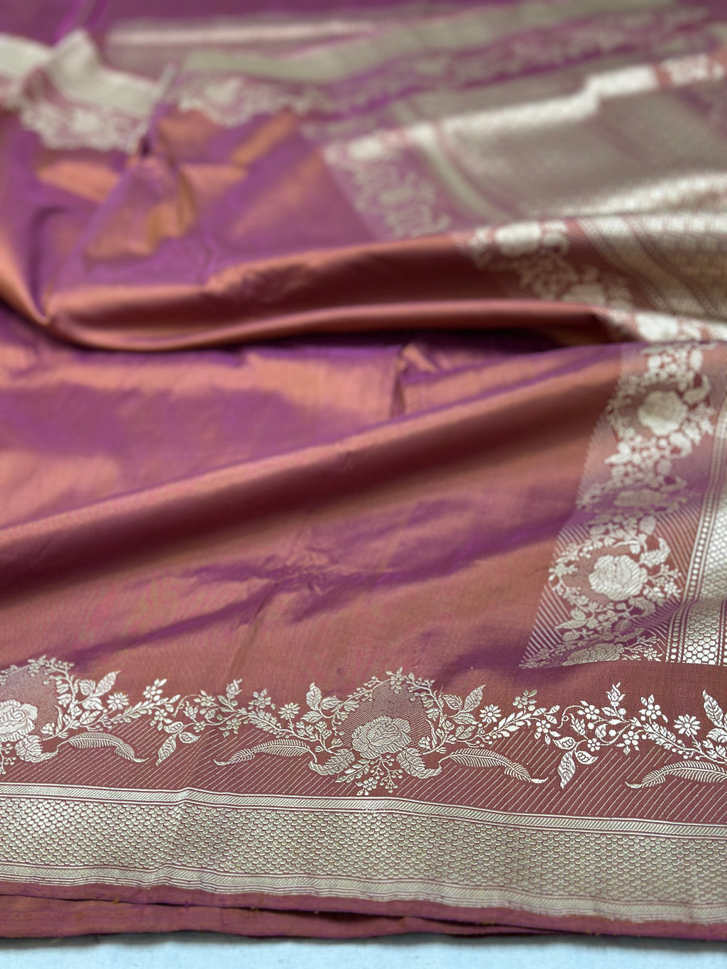 Handwoven Pure Banarasi katan Silk Saree