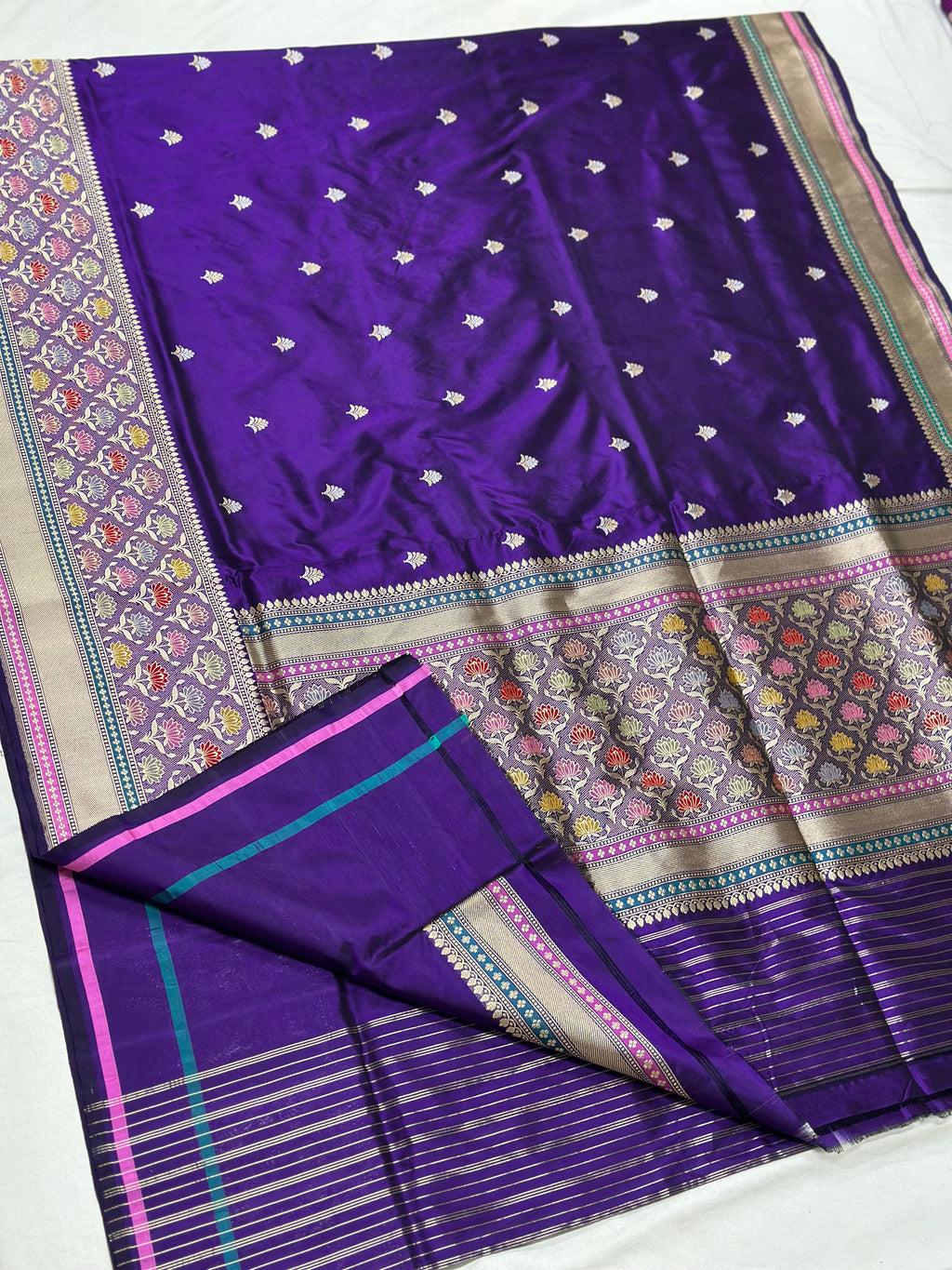 Handwoven Pure Banarasi Silk Saree