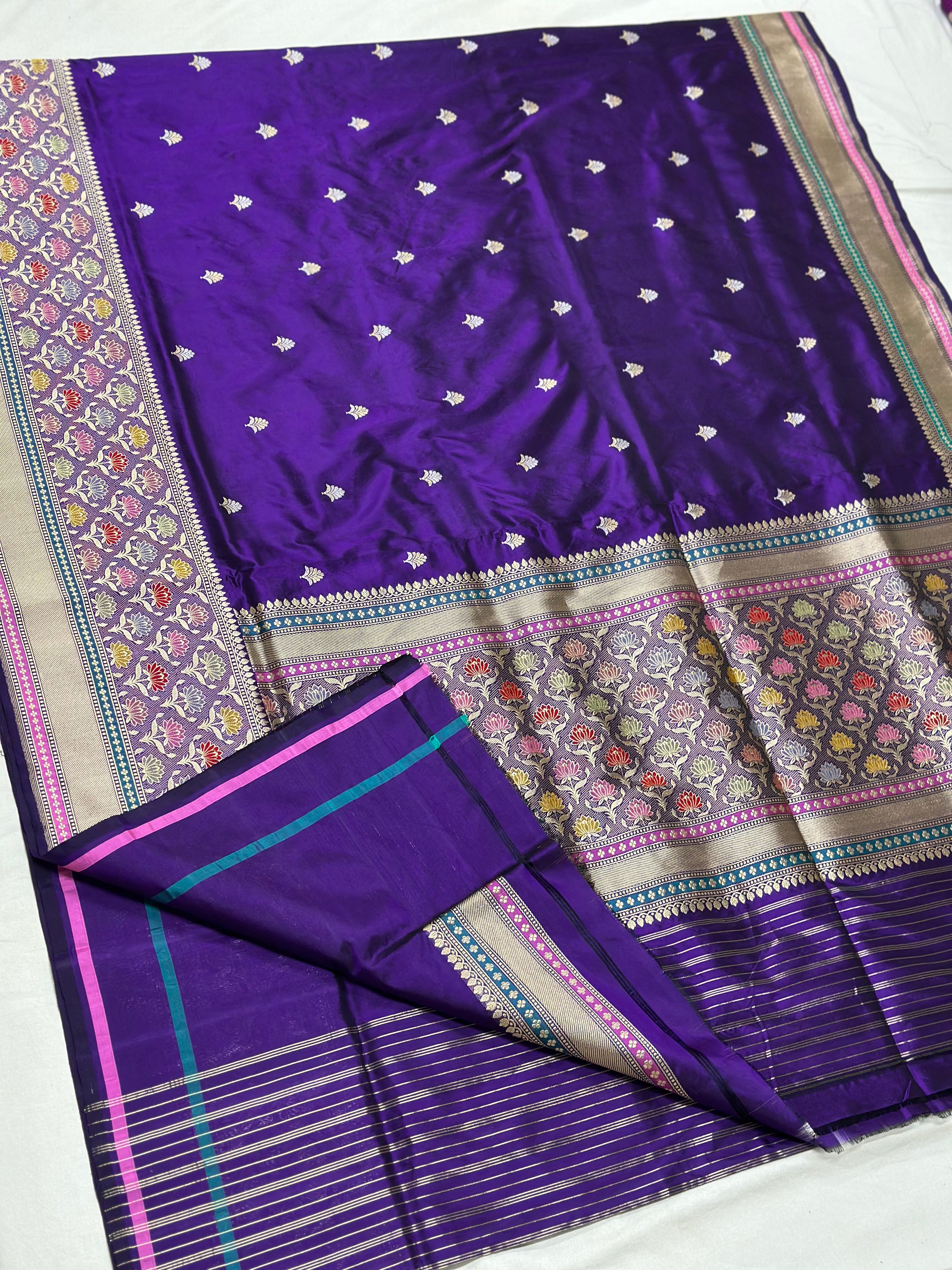 Handwoven Pure Banarasi Silk Saree
