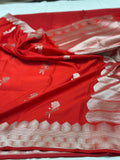 Handwoven Banarasi Pure Mashru Silk Saree