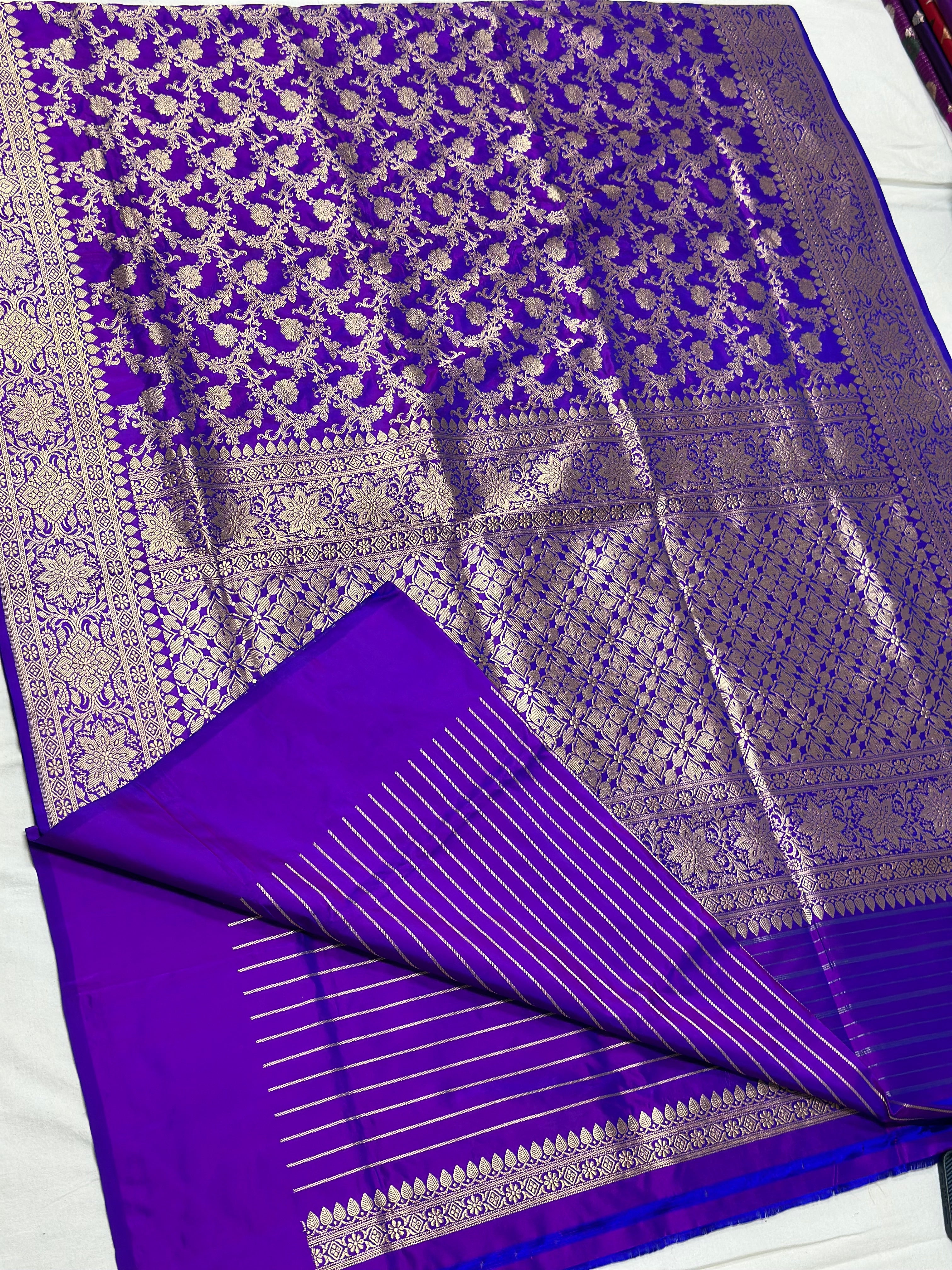 Handwoven Pure Banarasi Silk Saree