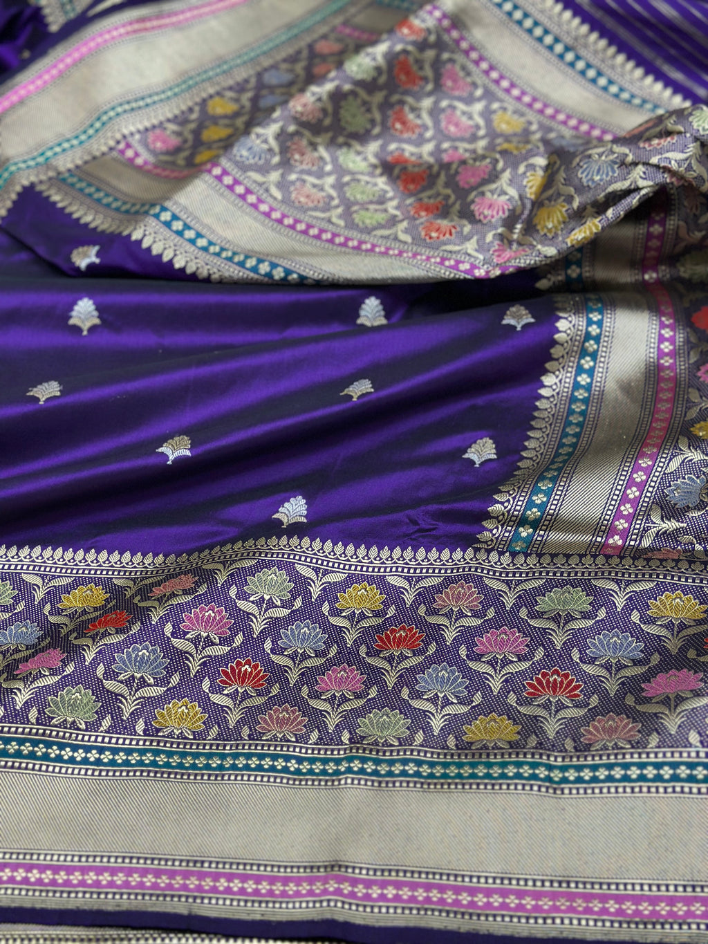 Handwoven Pure Banarasi Silk Saree