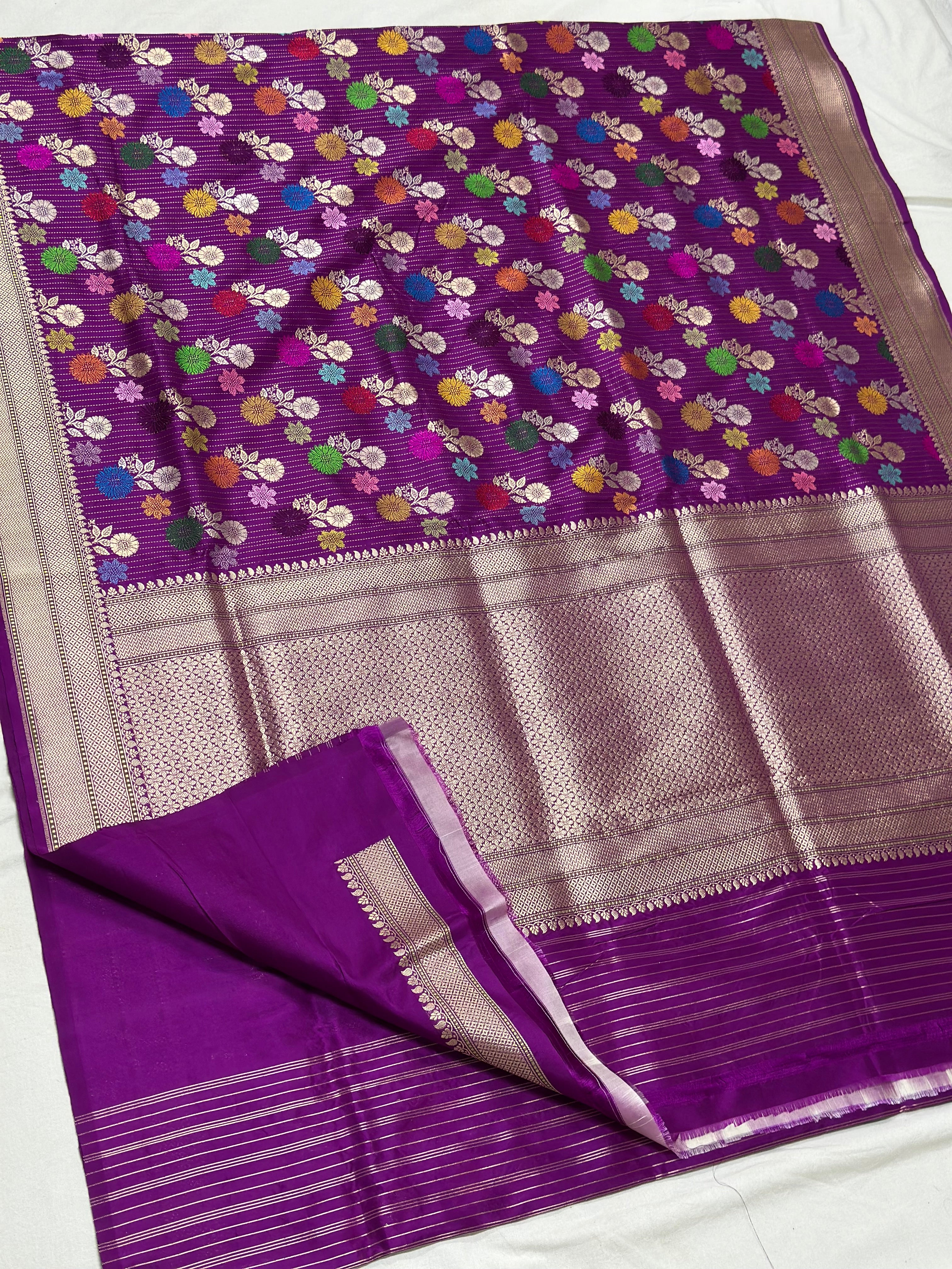 Handwoven Pure Banarasi Silk Saree