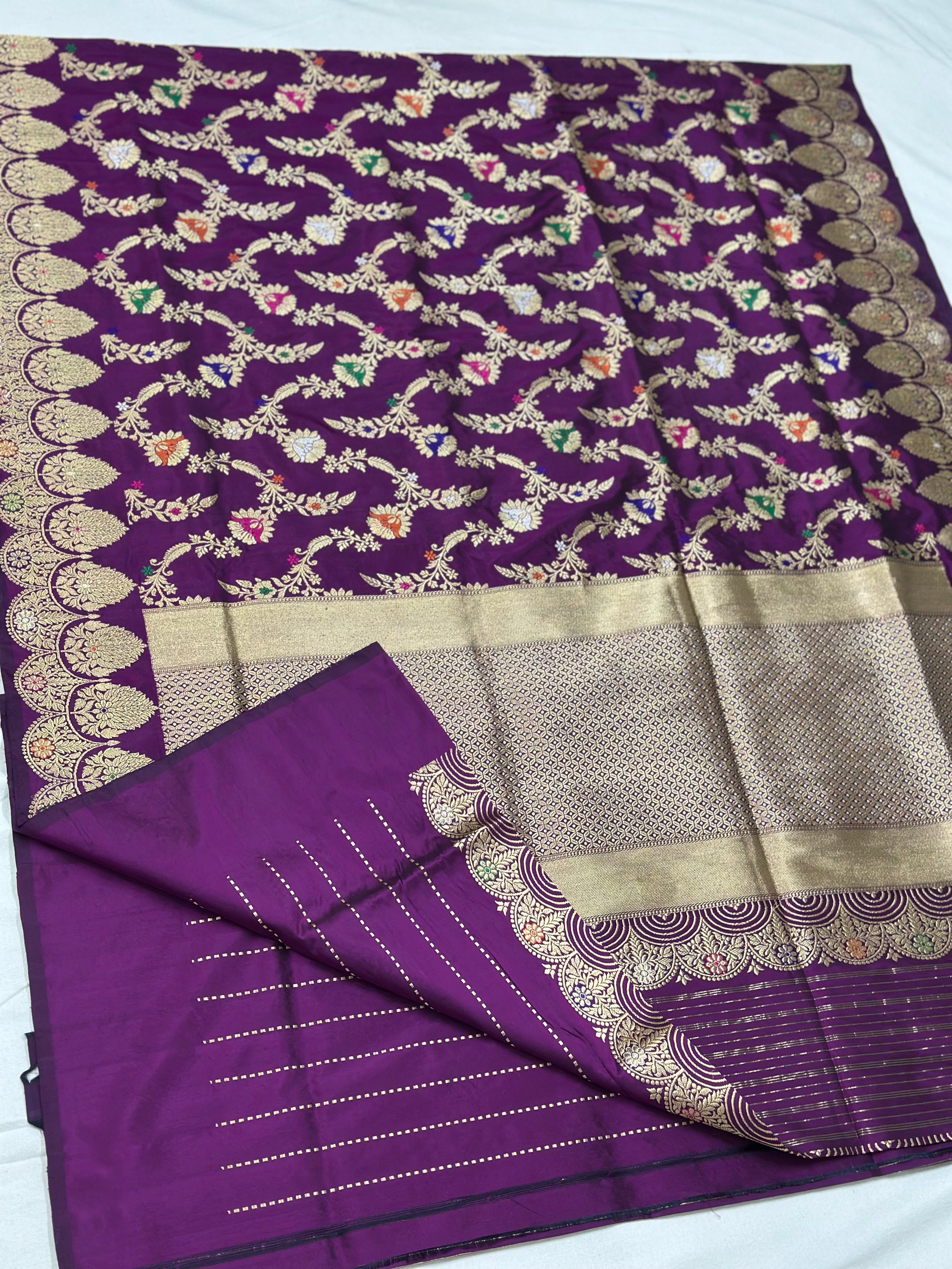 Handwoven Pure Banarasi Silk Saree