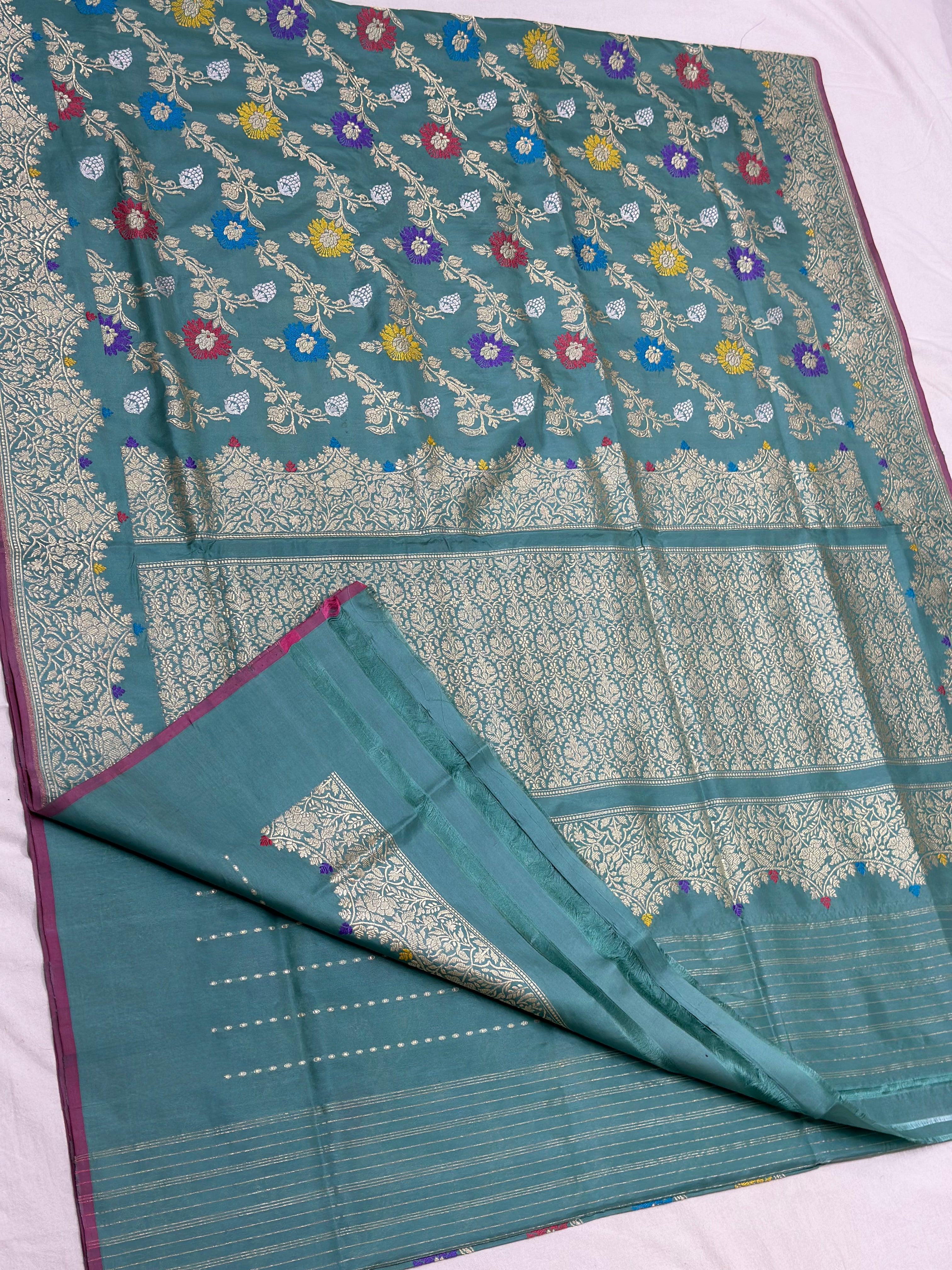 Handwoven Pure Banarasi Silk Saree
