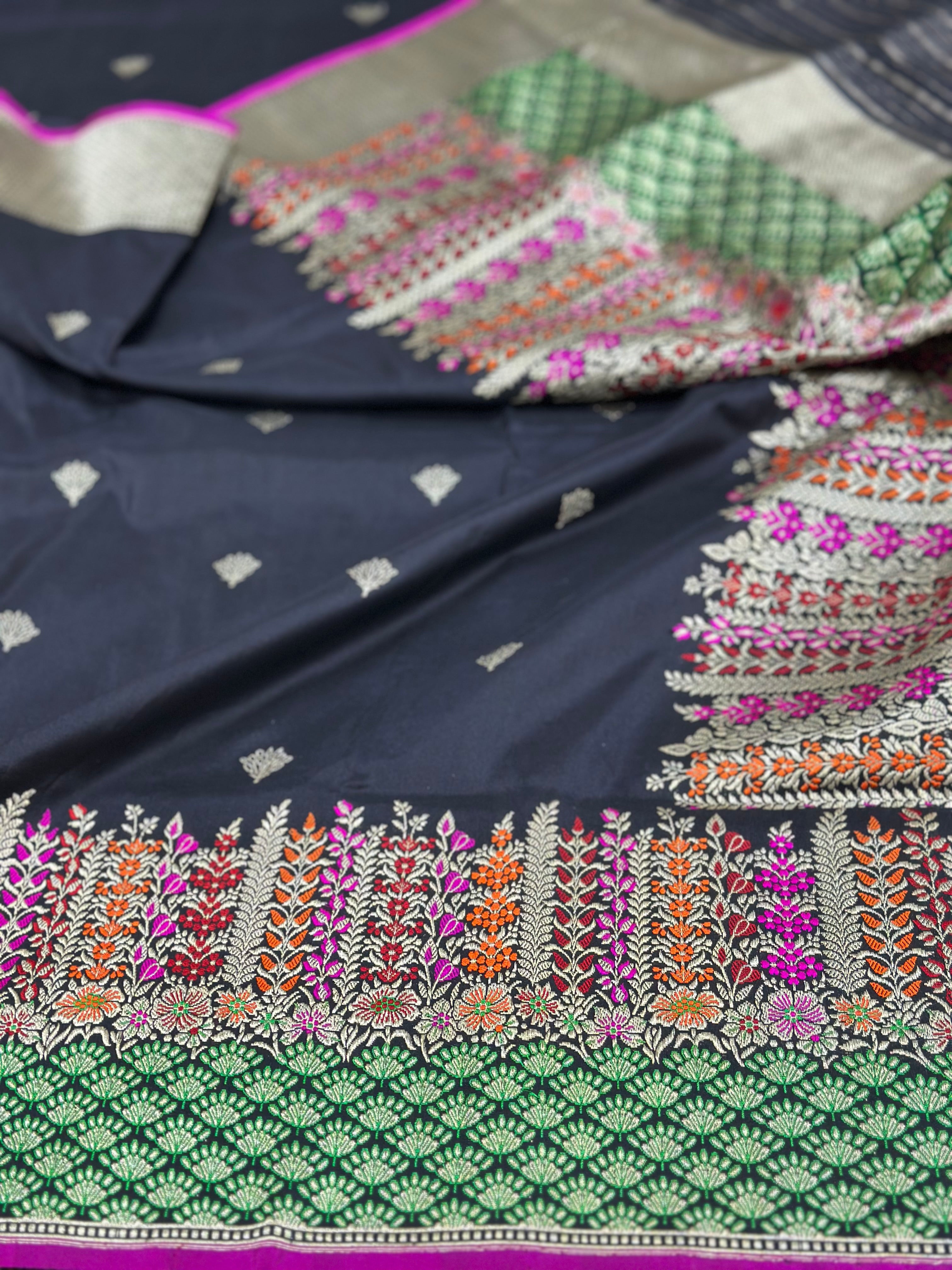 Handwoven Pure Banarasi Silk Saree