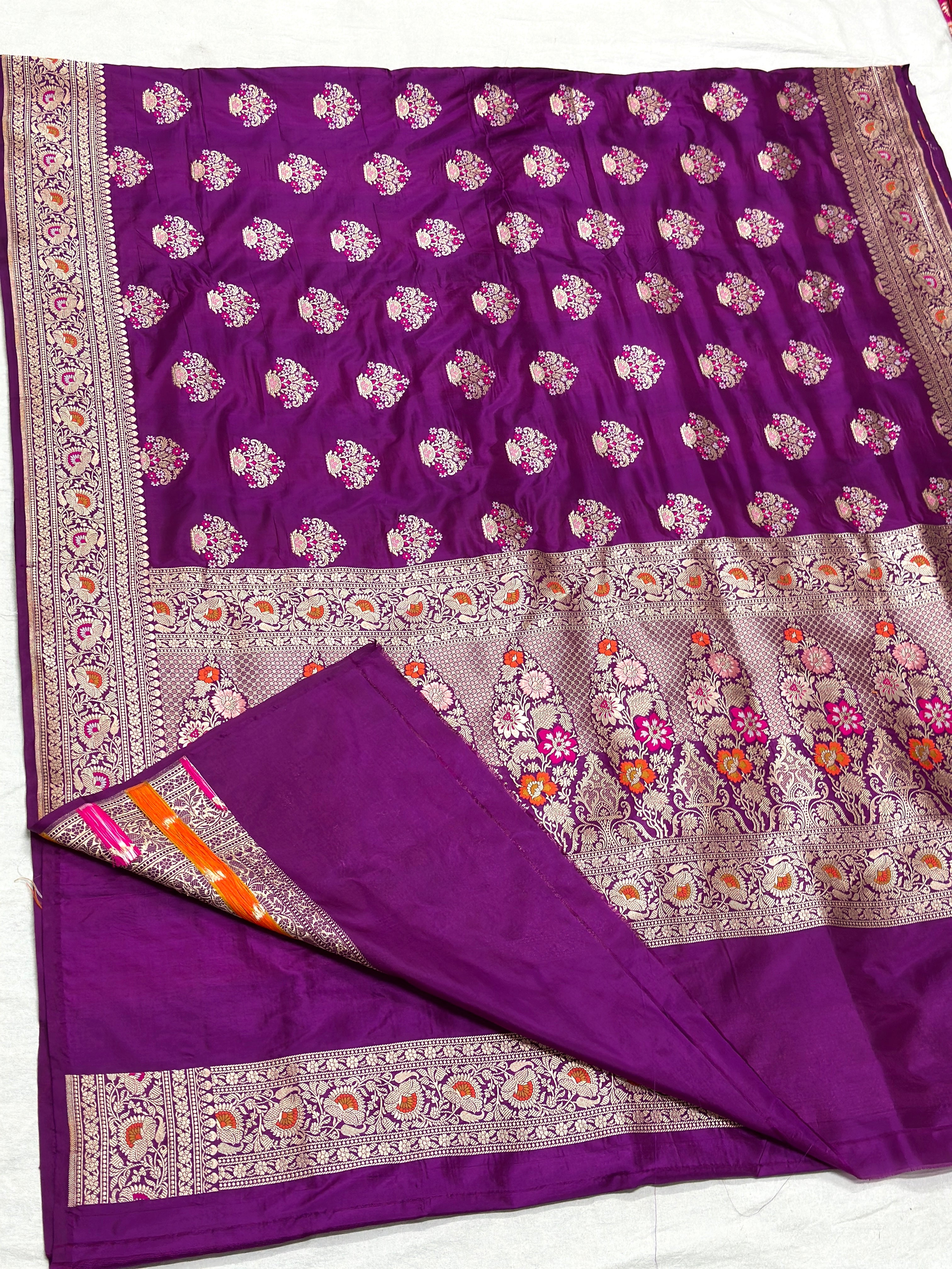 Pure Banarasi katan silk Saree
