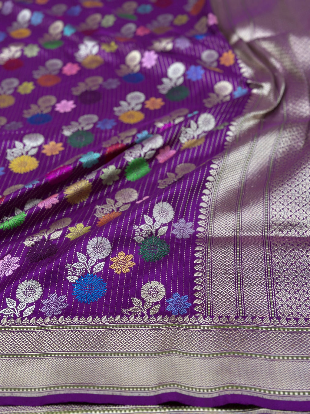 Handwoven Pure Banarasi Silk Saree