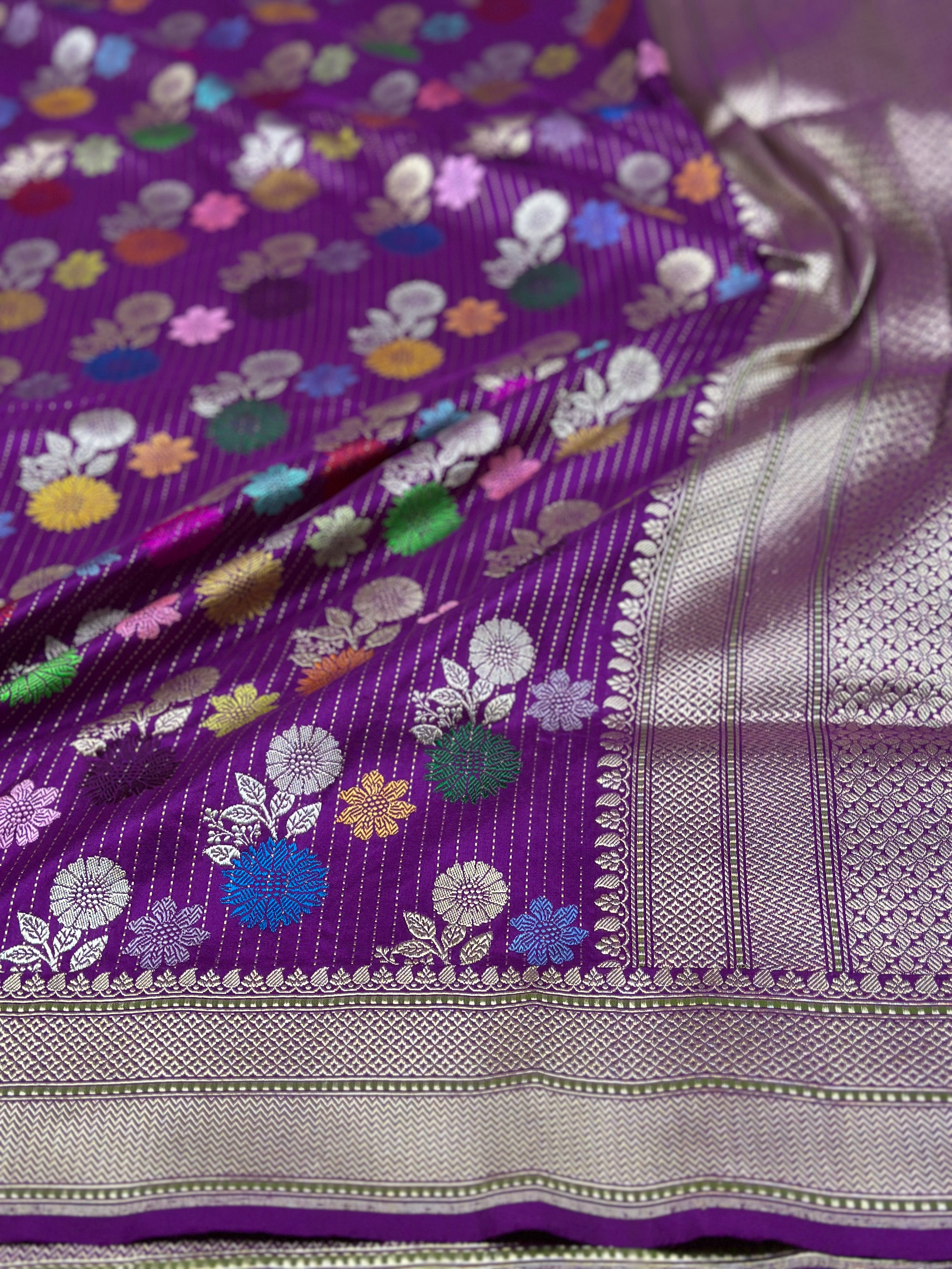 Handwoven Pure Banarasi Silk Saree