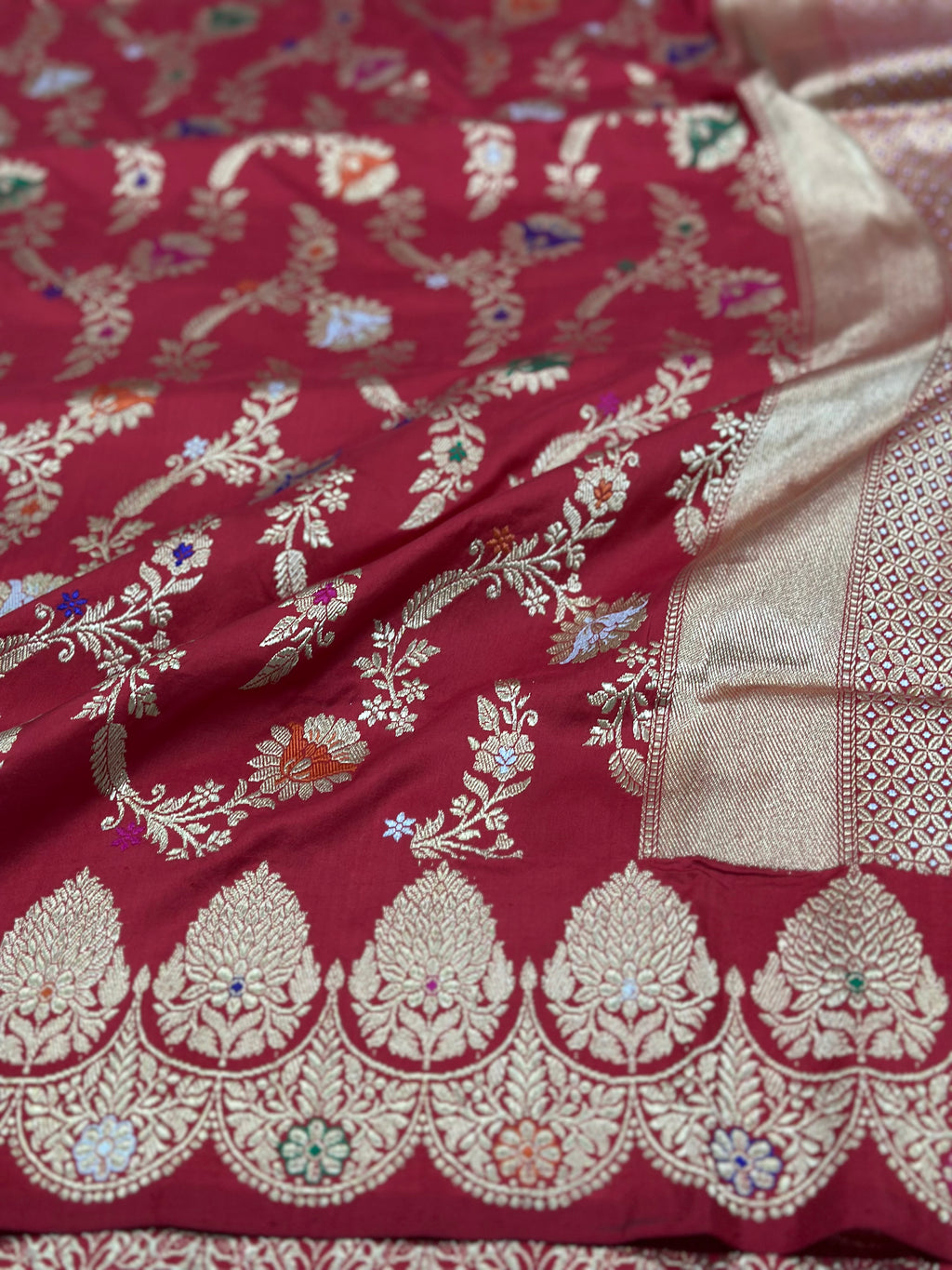 Handwoven Pure Banarasi Silk Saree