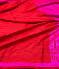 Handwoven Pure Banarasi Mashru Silk Saree