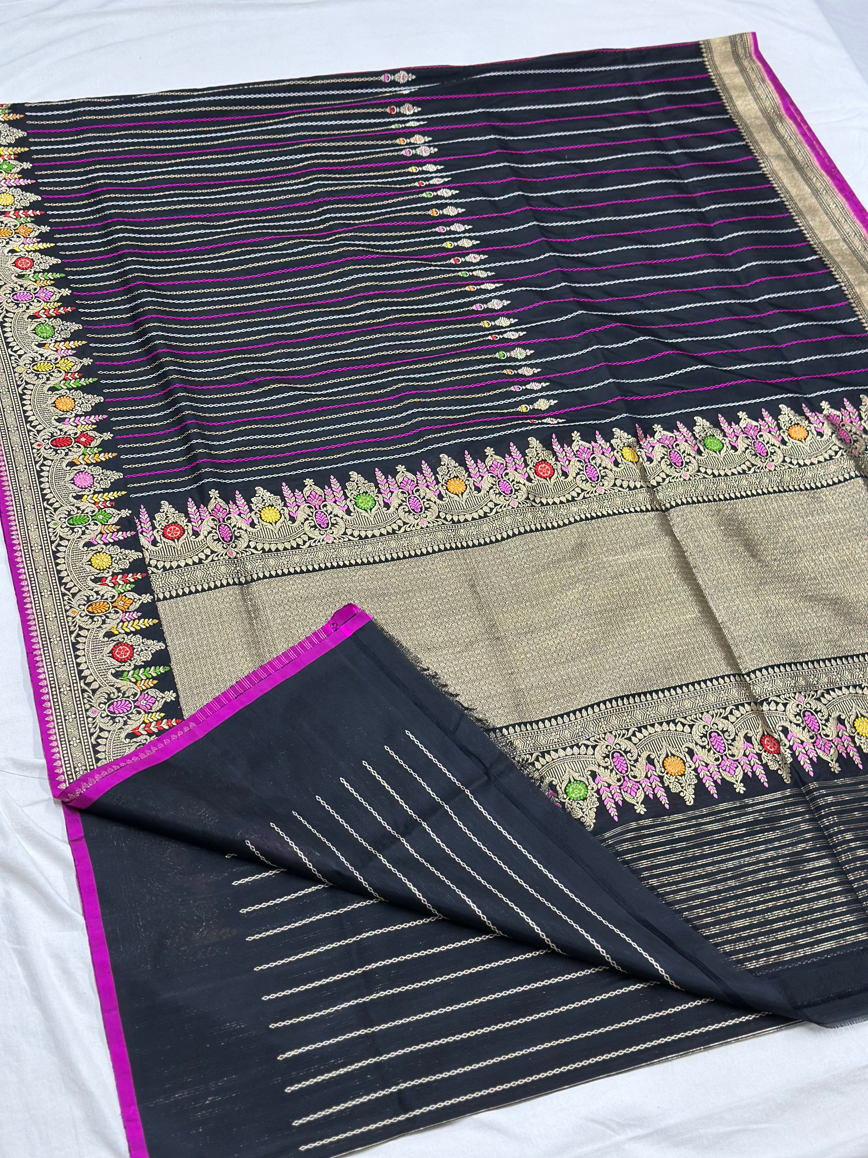 Handwoven Pure Banarasi Silk Saree