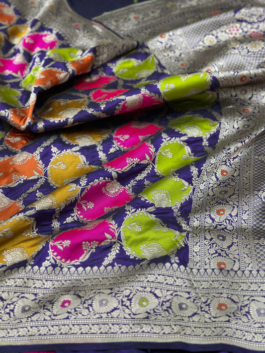 Rangkaat Pure Banarasi Katan Silk Saree
