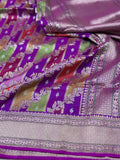 Handwoven Banarasi Rangkaat Saree
