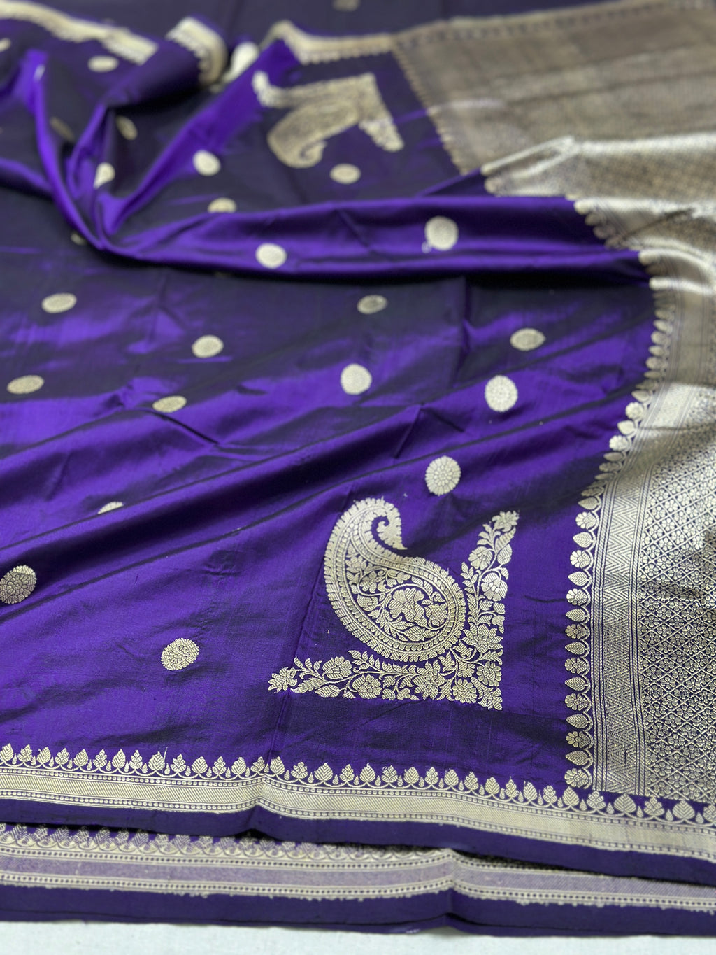 Handwoven Banarasi Pure katan Silk Saree