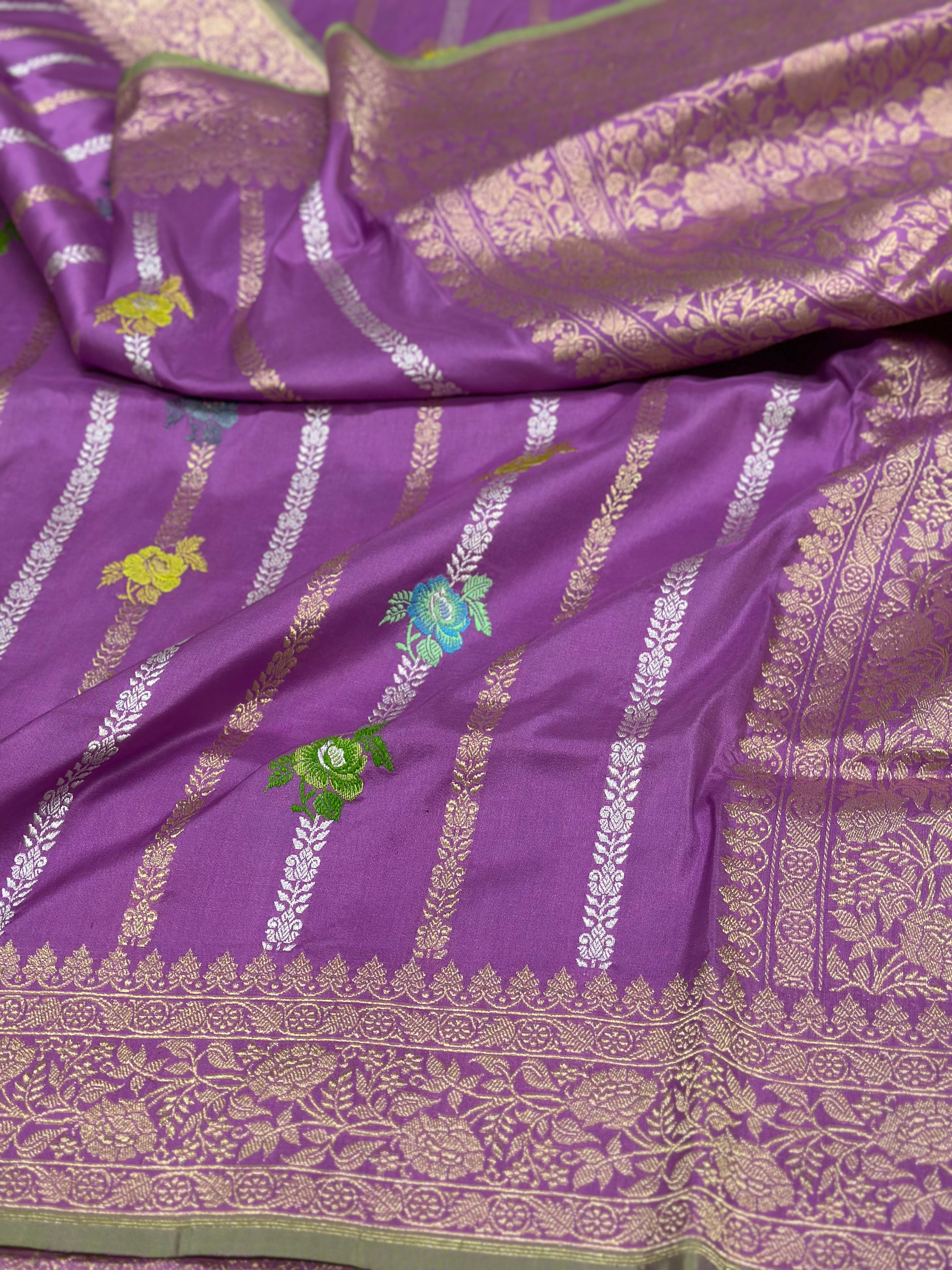 Handwoven Pure Banarasi Silk Saree