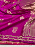 Handwoven Banarasi Pure Mashru Satin Silk Saree