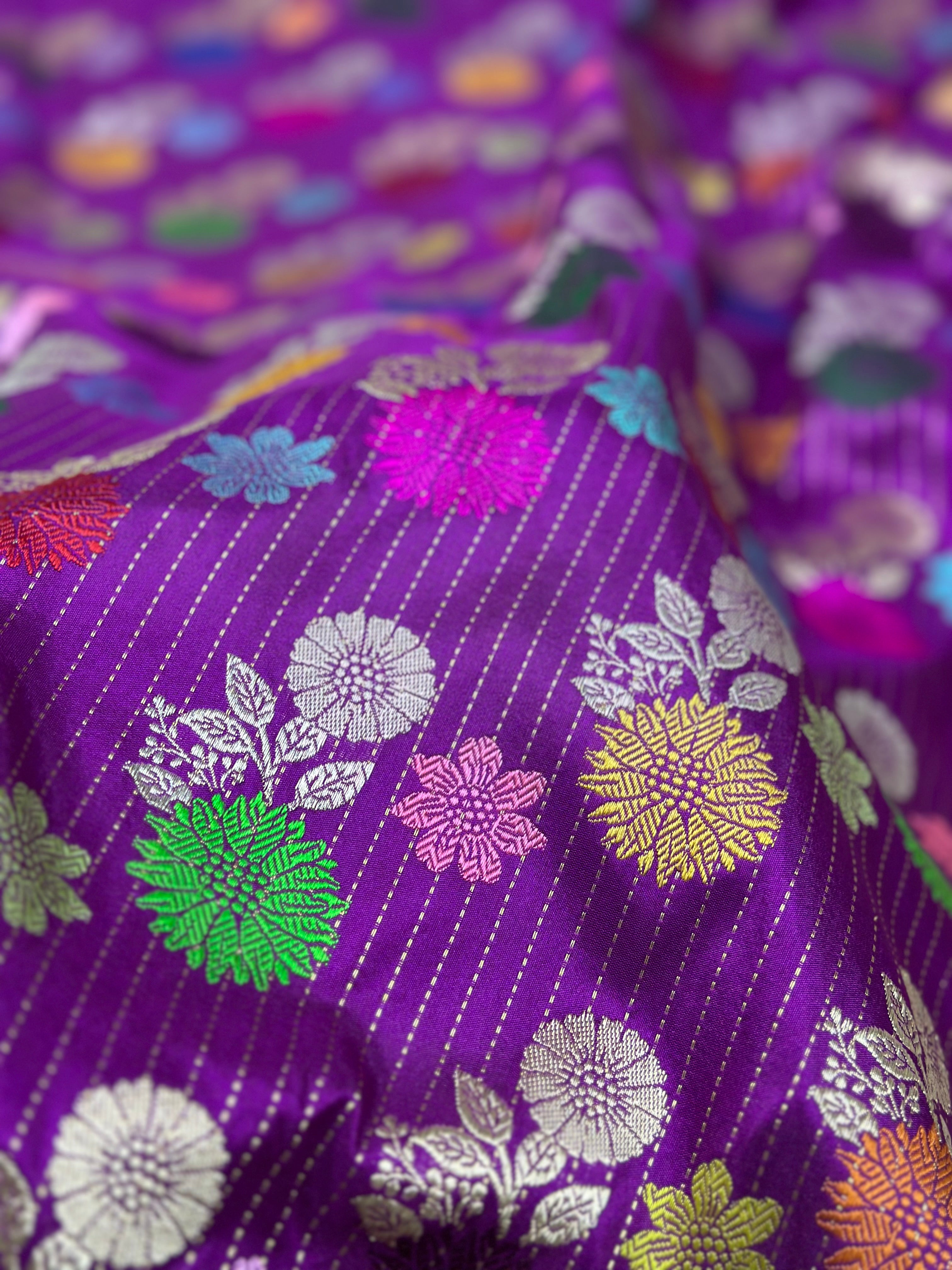 Handwoven Pure Banarasi Silk Saree