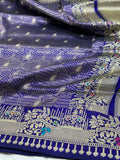 Handwoven Pure Banarasi Silk Saree