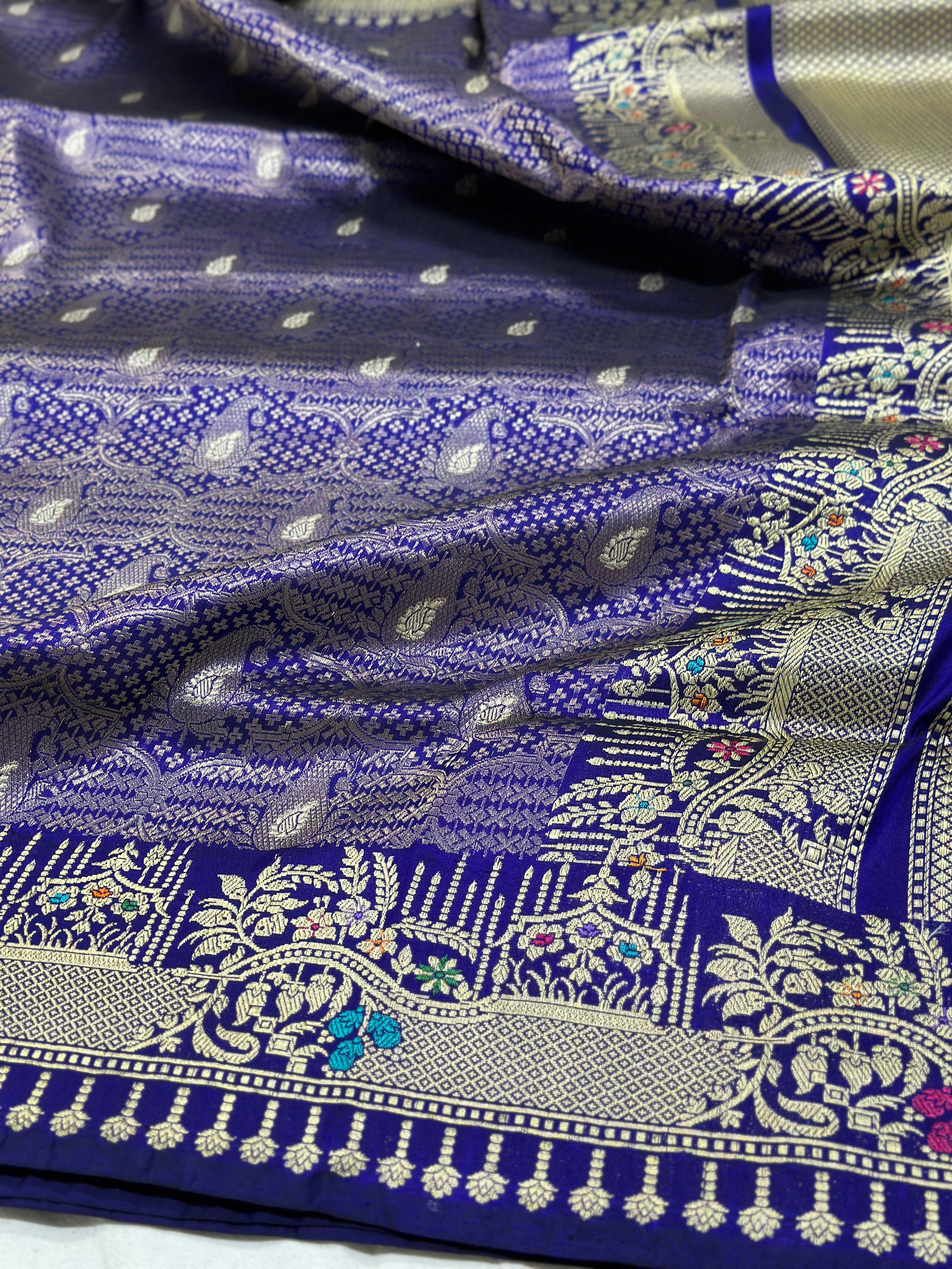 Handwoven Pure Banarasi Silk Saree