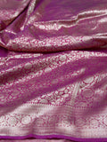 pure katan brocade weaving saree