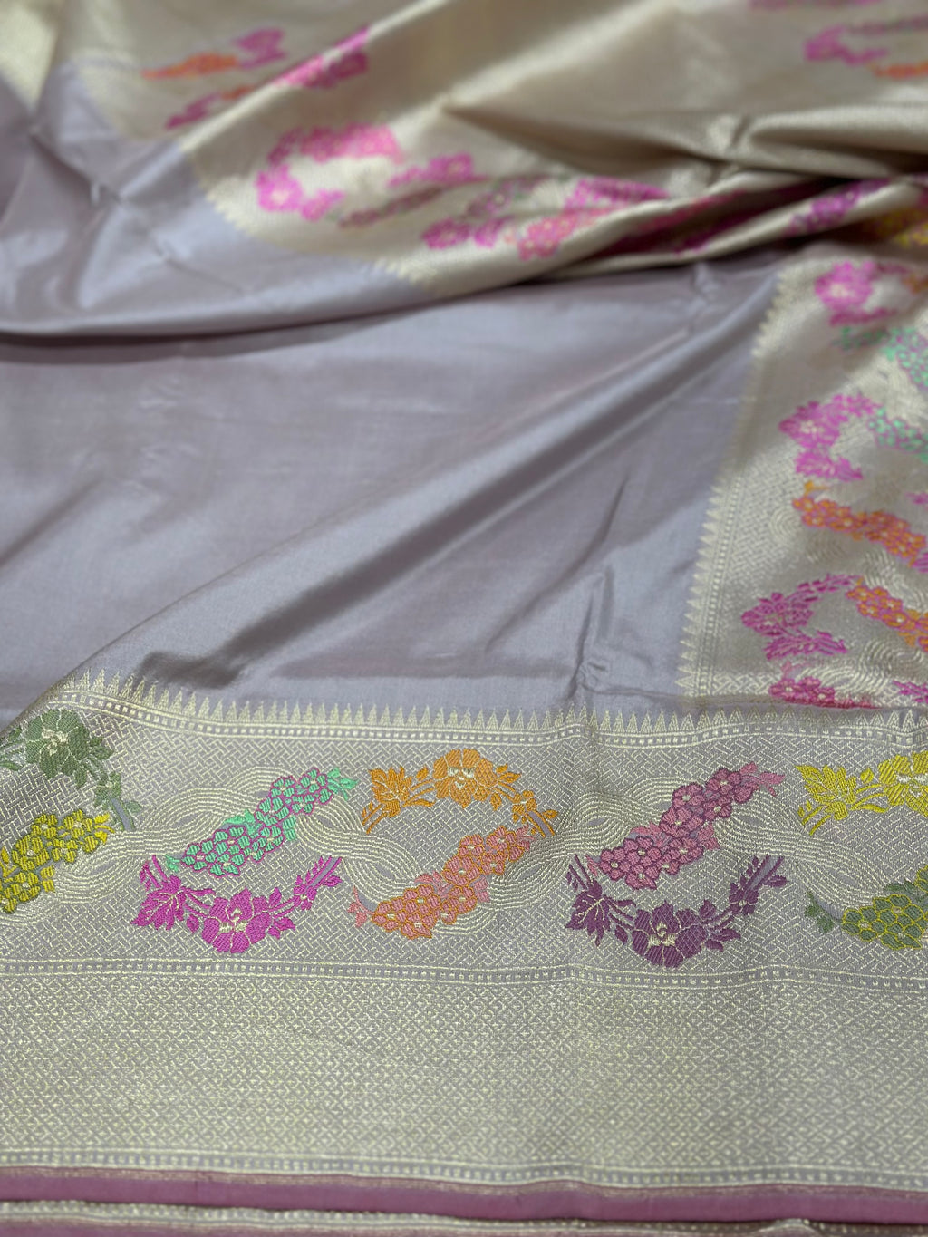 Handwoven Pure Banarasi Silk Saree