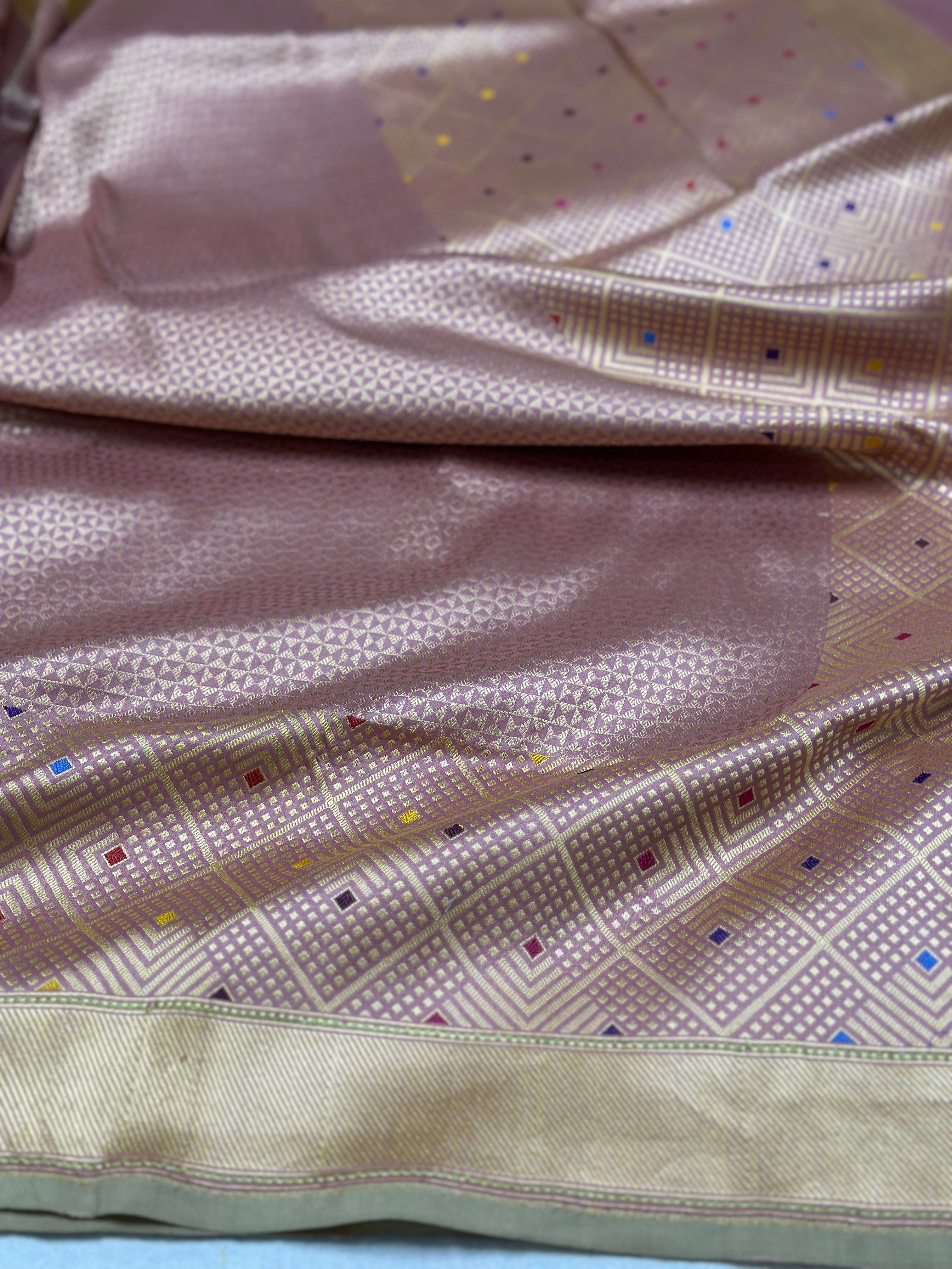 Pure Banarasi handloom katan Saree