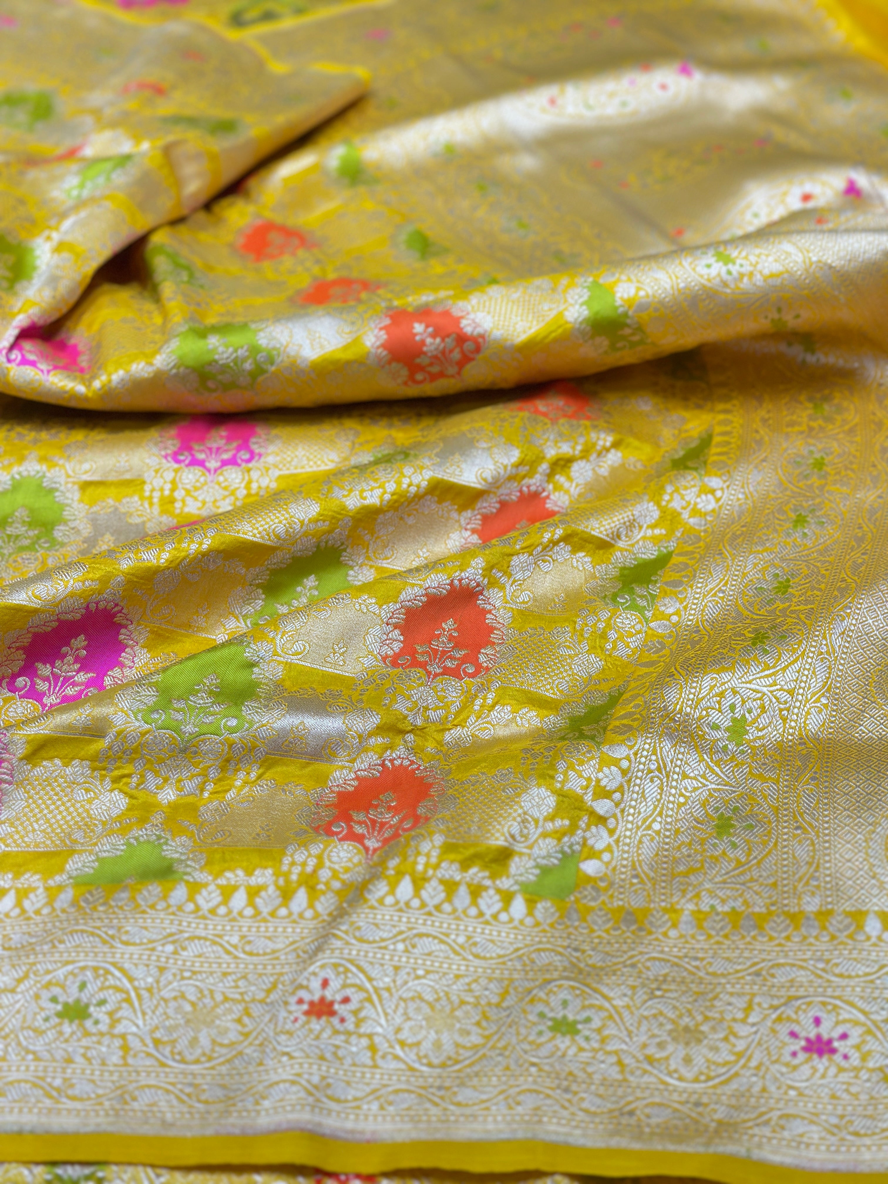 Rangkaat Handloom Pure Banarasi Katan Silk Saree