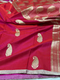Handwoven Banarasi Pure Mashru Silk Saree