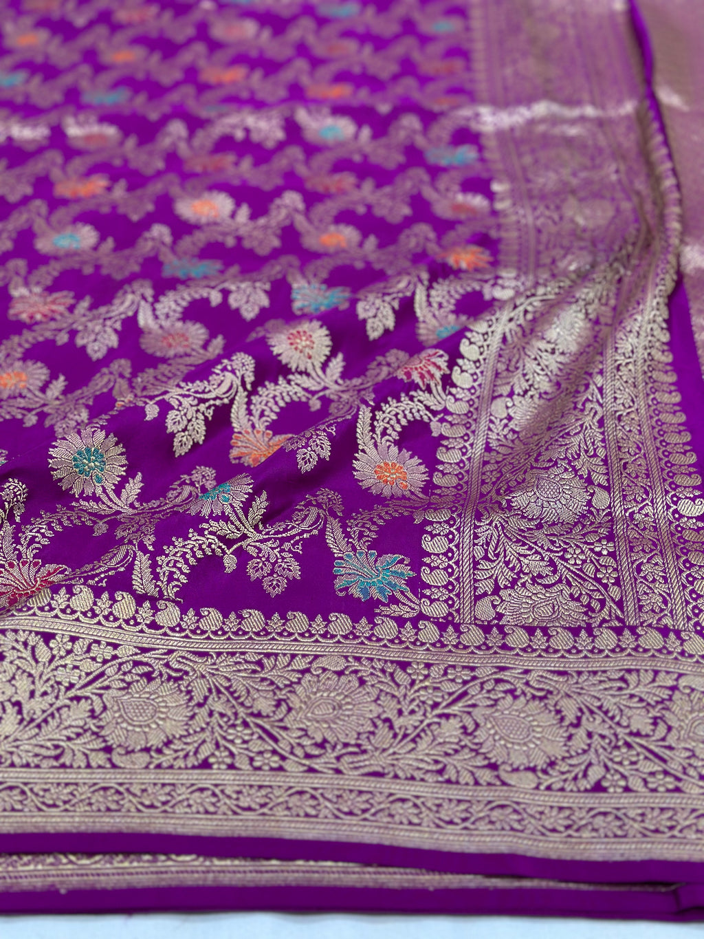 Handwoven Pure Banarasi Silk Saree