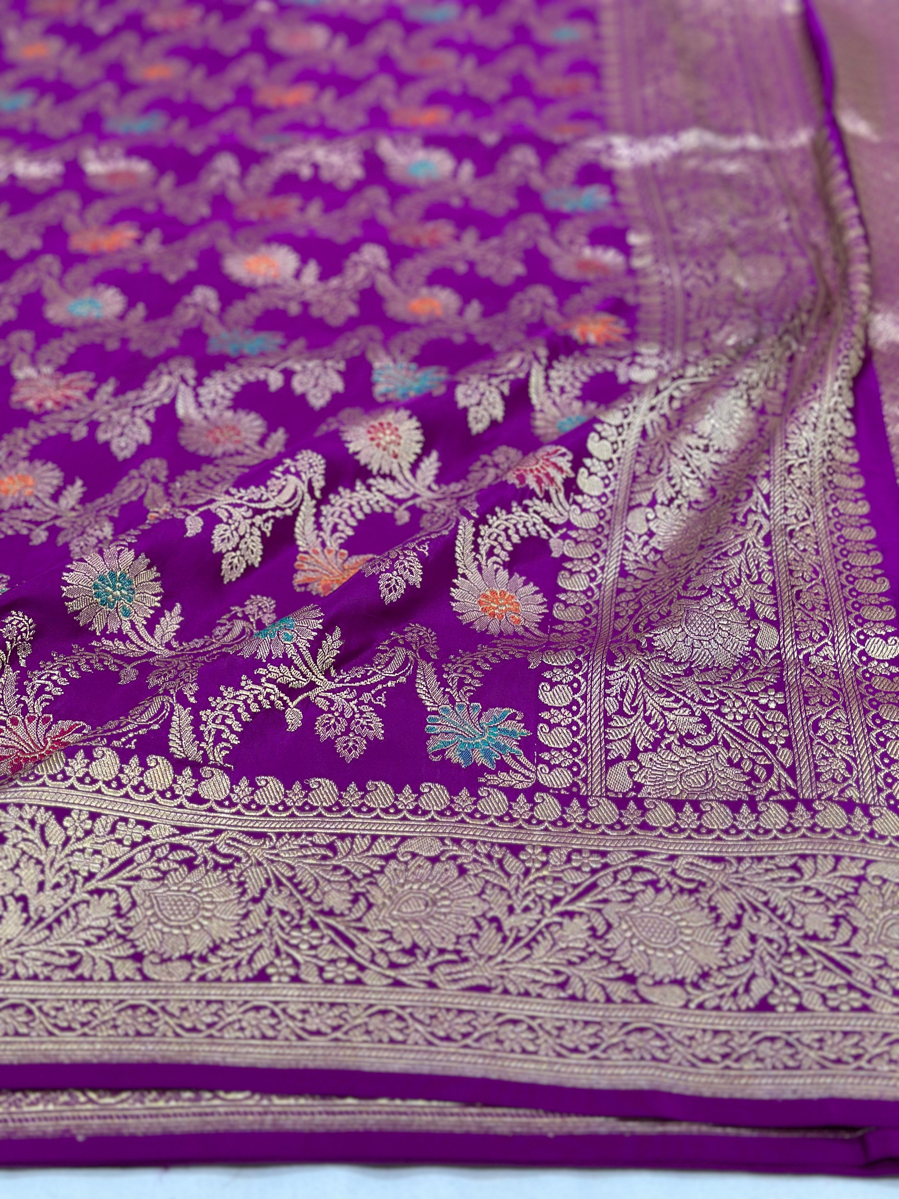 Handwoven Pure Banarasi Silk Saree